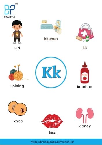 word start with letter k