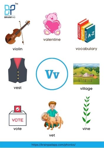 word start with letter v