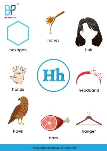 word start with letter h