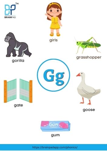 word start with letter g