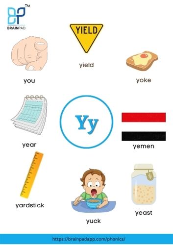 word start with letter y